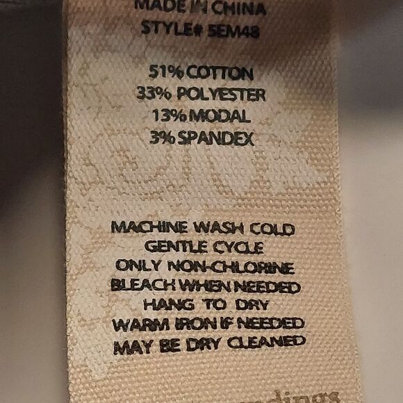 Soft Surrounding Blue Denim Pencil Jean Skirt Size 3X - Picture 11 of 11